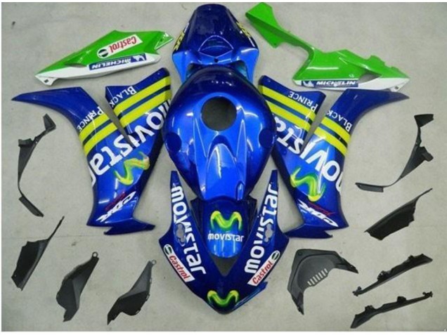 2012-2016 Movistars Honda CBR1000RR Motorcycle Replacement Fairings UK 2012-2016 Movistars Honda CBR1000RR Motorcycle Replacement Fairings UK