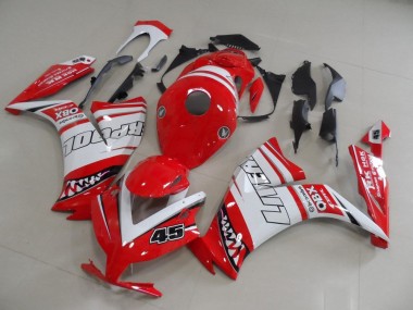 2012-2016 Red Liverpool 45 Honda CBR1000RR Bike Fairings UK