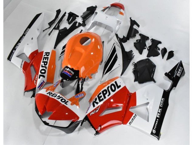2013-2021 Red White Orange Repsol Honda CBR600RR Motorcycle Fairings Kit UK 2013-2021 Red White Orange Repsol Honda CBR600RR Motorcycle Fairings Kit UK