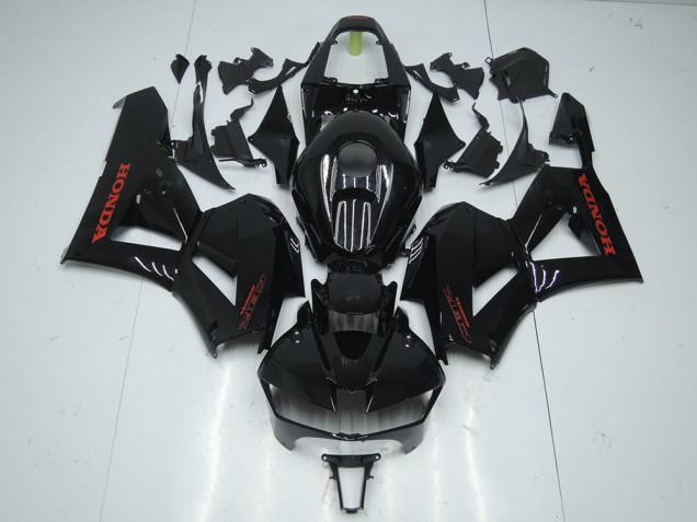 2013-2021 Glossy Black with Red Sticker Honda CBR600RR Motorcycle Fairings Kit UK 2013-2021 Glossy Black with Red Sticker Honda CBR600RR Motorcycle Fairings Kit UK