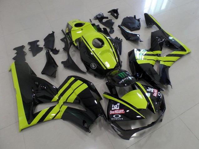 2013-2021 Green Black Honda CBR600RR Motorcylce Fairings UK 2013-2021 Green Black Honda CBR600RR Motorcylce Fairings UK
