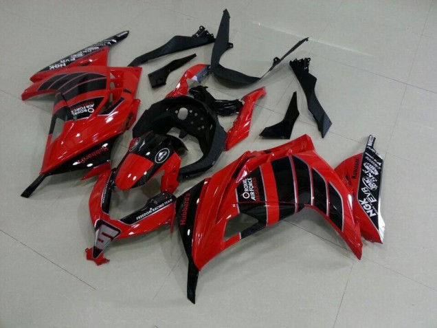2013-2016 Red Black Airfore Kawasaki ZX300R Motorbike Fairings UK 2013-2016 Red Black Airfore Kawasaki ZX300R Motorbike Fairings UK