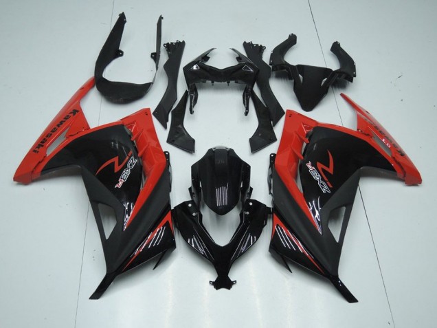 2013-2016 Red Black Kawasaki ZX300R Bike Fairings UK 2013-2016 Red Black Kawasaki ZX300R Bike Fairings UK
