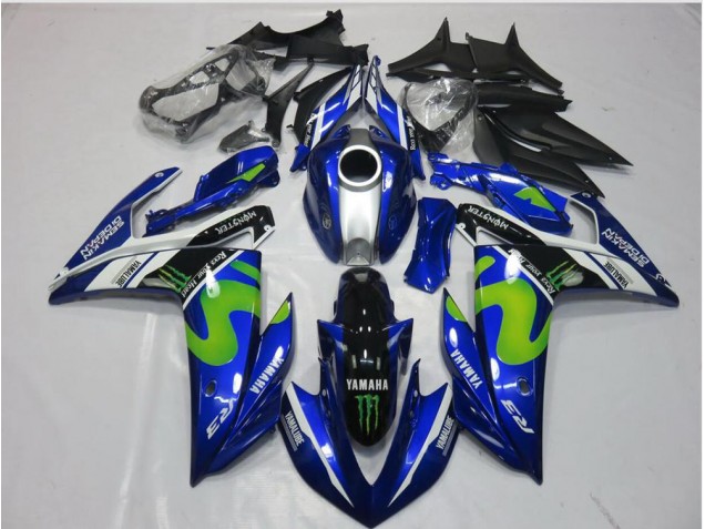 2015-2022 Movistar Yamaha YZF R3 Motorcycle Replacement Fairings UK 2015-2022 Movistar Yamaha YZF R3 Motorcycle Replacement Fairings UK