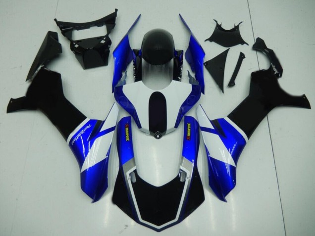 2015-2019 Black Blue Yamaha YZF R1 Motorcycle Fairings Kits UK