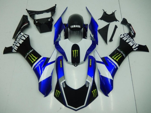 2015-2019 Black Blue Monster Yamaha YZF R1 Moto Fairings UK 2015-2019 Black Blue Monster Yamaha YZF R1 Moto Fairings UK