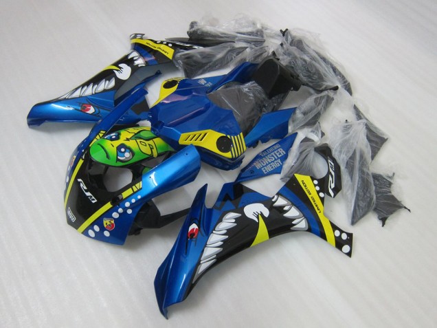 2015-2019 Blue Rossi Yamaha YZF R1 Motorcycle Fairing UK 2015-2019 Blue Rossi Yamaha YZF R1 Motorcycle Fairing UK