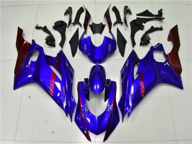 2017-2021 Blue Red Yamaha YZF R6 Motorcycle Fairing Kit UK