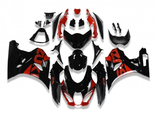 2017-2021 Black Red Suzuki GSXR 1000 Motorcycle Fairings Kit UK 2017-2021 Black Red Suzuki GSXR 1000 Motorcycle Fairings Kit UK