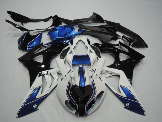 2009-2014 Black White Blue BMW S1000RR Motorcycle Fairing UK 2009-2014 Black White Blue BMW S1000RR Motorcycle Fairing UK