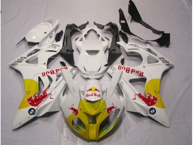 2009-2014 Yellow White RedBull BMW S1000RR Bike Fairing Kit UK 2009-2014 Yellow White RedBull BMW S1000RR Bike Fairing Kit UK