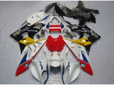 2009-2014 Red White Yellow BMW S1000RR Motorcycle Fairings Kits UK