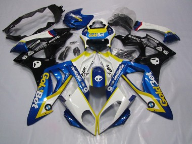 2009-2014 Blue White GoldBet BMW S1000RR Motorcycle Replacement Fairings UK