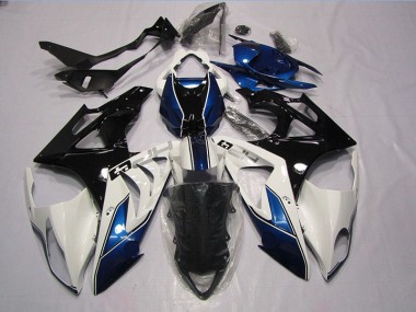 2009-2014 White Blue BMW S1000RR Replacement Fairings UK