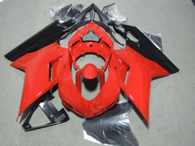 2007-2014 Red Black Ducati 1098 Motorcycle Fairing UK