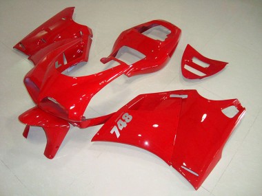 1993-2005 Red Ducati 748 916 996 996S Bike Fairing Kit UK