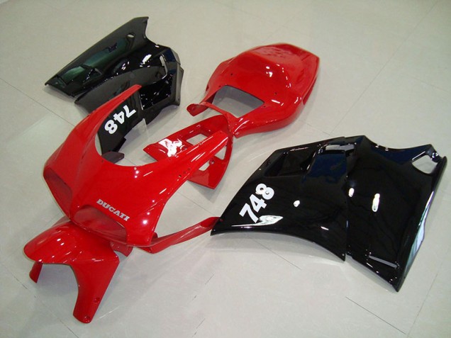 1993-2005 Red Black Ducati 748 916 996 996S Motorbike Fairing Kits UK 1993-2005 Red Black Ducati 748 916 996 996S Motorbike Fairing Kits UK