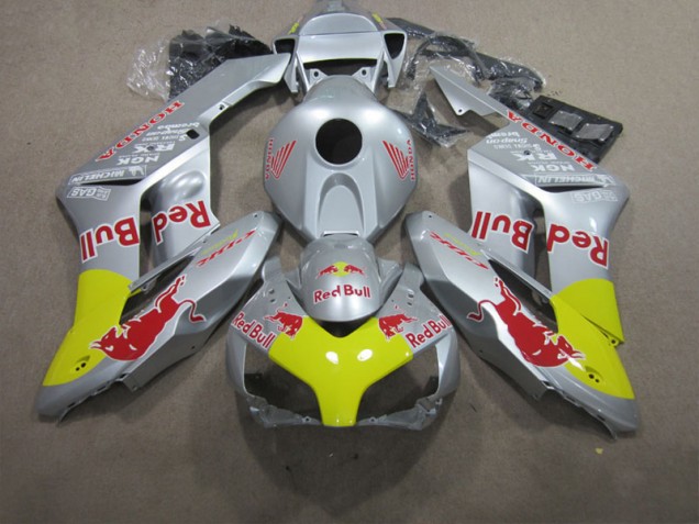 2004-2005 Silver Red Bull Honda CBR1000RR Motorcylce Fairings UK