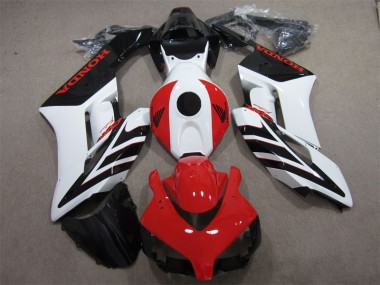 2004-2005 Black Red White Honda CBR1000RR Bike Fairings UK