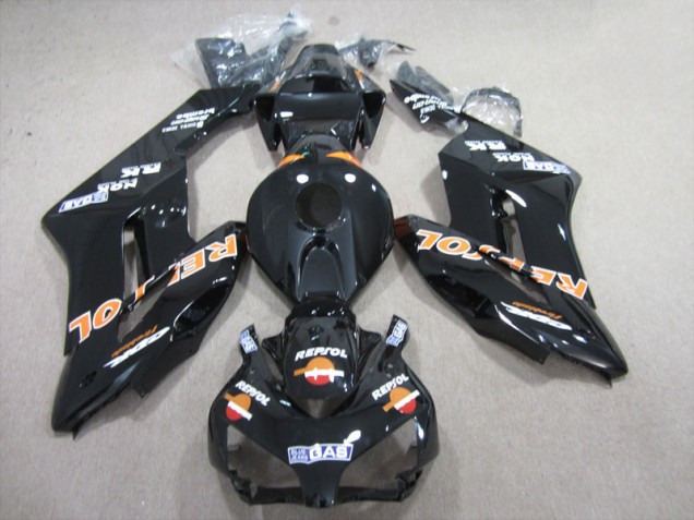 2004-2005 Black Orange Repsol Honda CBR1000RR Bike Fairing Kit UK 2004-2005 Black Orange Repsol Honda CBR1000RR Bike Fairing Kit UK