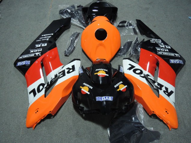 2004-2005 Black Orange Repsol Honda CBR1000RR Motor Bike Fairings UK 2004-2005 Black Orange Repsol Honda CBR1000RR Motor Bike Fairings UK