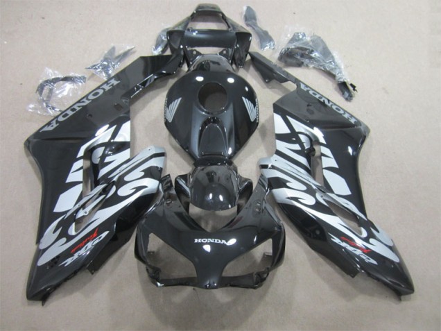 2004-2005 Black Silver Honda CBR1000RR Motorcycle Fairings Kits UK 2004-2005 Black Silver Honda CBR1000RR Motorcycle Fairings Kits UK