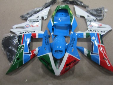 2004-2005 Blue Red Green Motul Honda CBR1000RR Replacement Fairings UK