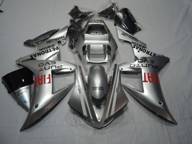 2004-2005 Silver Red Fiat Honda CBR1000RR Motorcycle Fairings UK 2004-2005 Silver Red Fiat Honda CBR1000RR Motorcycle Fairings UK
