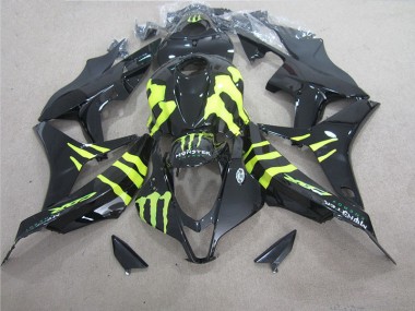 2004-2005 Black Green Monster Honda CBR1000RR Bike Fairings UK