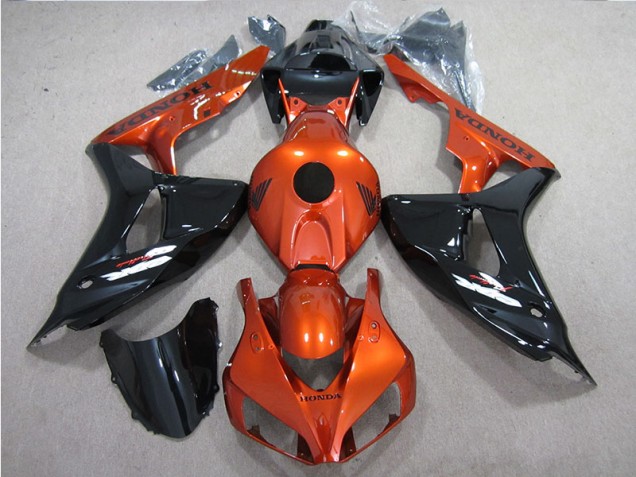 2006-2007 Black Orange Honda CBR1000RR Motorcycle Fairings Kit UK 2006-2007 Black Orange Honda CBR1000RR Motorcycle Fairings Kit UK