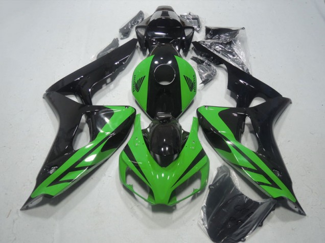 2006-2007 Black Green Honda CBR1000RR Motorcylce Fairings UK 2006-2007 Black Green Honda CBR1000RR Motorcylce Fairings UK