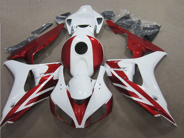 2006-2007 Red White Honda CBR1000RR Motor Bike Fairings UK 2006-2007 Red White Honda CBR1000RR Motor Bike Fairings UK