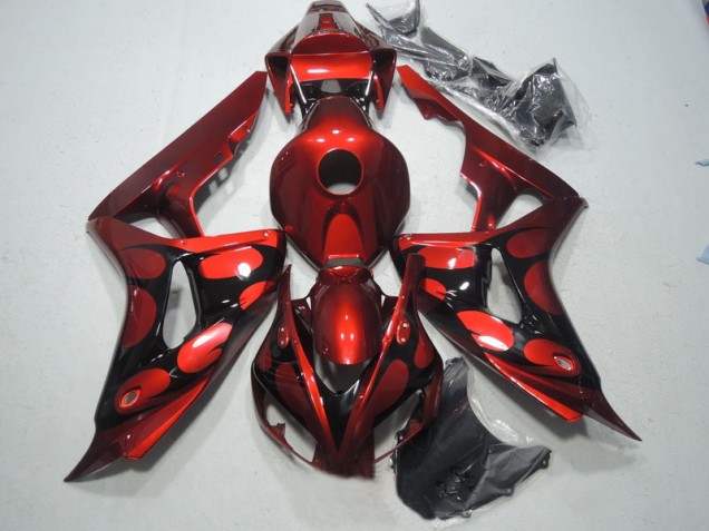 2006-2007 Red Black Honda CBR1000RR Bike Fairing Kit UK 2006-2007 Red Black Honda CBR1000RR Bike Fairing Kit UK