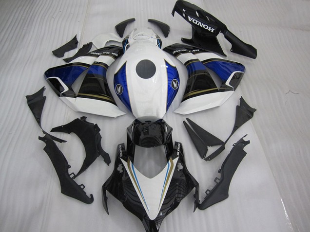 2008-2011 White Black Blue Honda CBR1000RR Bike Fairings UK 2008-2011 White Black Blue Honda CBR1000RR Bike Fairings UK
