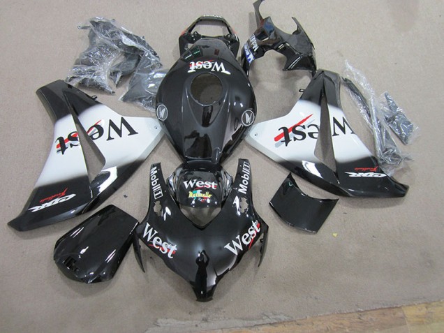 2008-2011 Black West Honda CBR1000RR Bike Fairings UK 2008-2011 Black West Honda CBR1000RR Bike Fairings UK