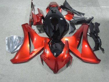 2008-2011 Black Red Honda CBR1000RR Moto Fairings UK