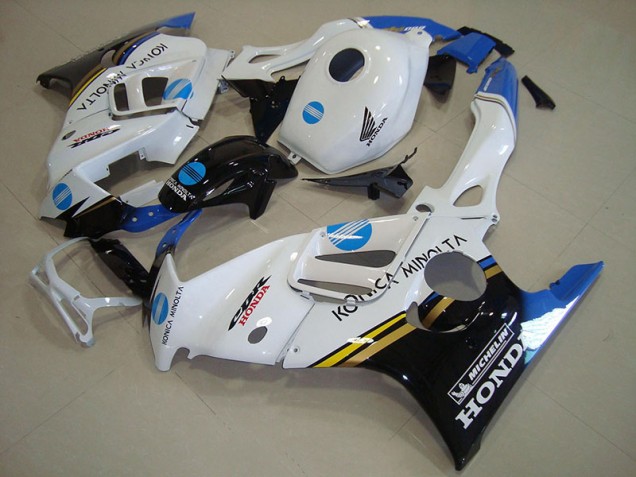 1995-1998 White Blue Konica Minolta Honda CBR600 F3 Motorcycle Fairings Kit UK 1995-1998 White Blue Konica Minolta Honda CBR600 F3 Motorcycle Fairings Kit UK