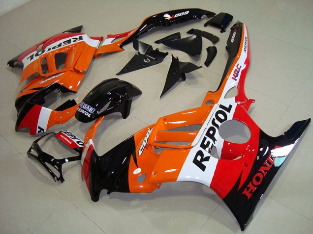 1995-1998 Black Orange Repsol Honda CBR600 F3 Replacement Fairings UK 1995-1998 Black Orange Repsol Honda CBR600 F3 Replacement Fairings UK