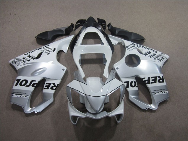 2001-2003 Silver Repsol Honda CBR600 F4i Motor Fairings UK 2001-2003 Silver Repsol Honda CBR600 F4i Motor Fairings UK