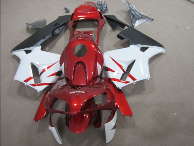 2003-2004 Red White Honda CBR600RR Motorcycle Fairing Kit UK 2003-2004 Red White Honda CBR600RR Motorcycle Fairing Kit UK