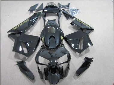 2003-2004 Black Gold Decal Honda CBR600RR Replacement Motorcycle Fairings UK