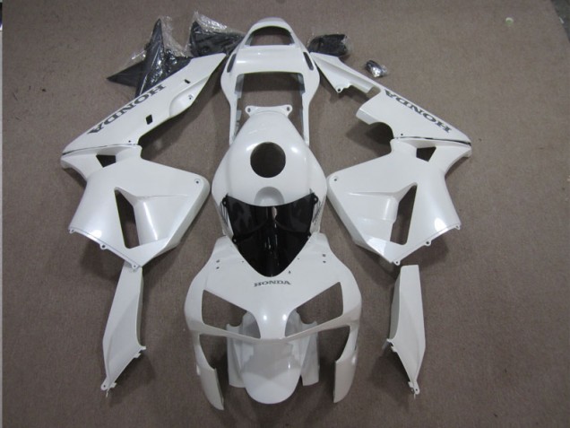 2005-2006 White Honda CBR600RR Motorcycle Replacement Fairings UK 2005-2006 White Honda CBR600RR Motorcycle Replacement Fairings UK