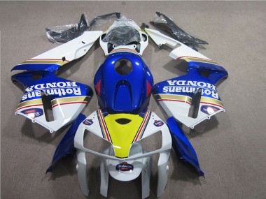 2005-2006 Blue White Rothmans Honda CBR600RR Moto Fairings UK