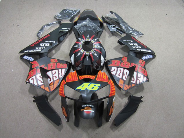 2005-2006 Repsol 46 Honda CBR600RR Motorcycle Fairings Kits UK 2005-2006 Repsol 46 Honda CBR600RR Motorcycle Fairings Kits UK