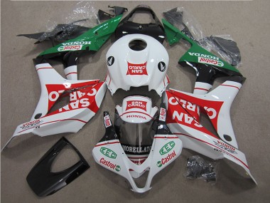 2007-2008 Red White San Carlo Honda CBR600RR Motorbike Fairing UK