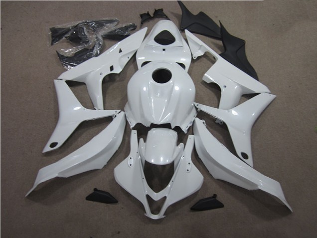 2007-2008 White Honda CBR600RR Bike Fairings UK 2007-2008 White Honda CBR600RR Bike Fairings UK