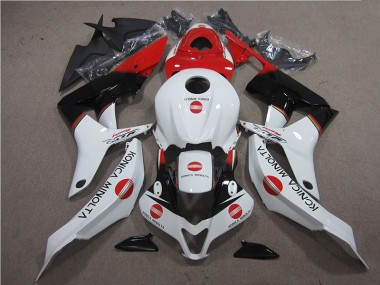 2007-2008 Red White Black Konica Minolta Honda CBR600RR Motor Bike Fairings UK