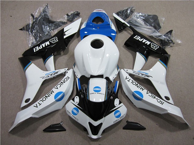2007-2008 Blue White Black Konica Minolta MAPEI Honda CBR600RR Moto Fairings UK 2007-2008 Blue White Black Konica Minolta MAPEI Honda CBR600RR Moto Fairings UK