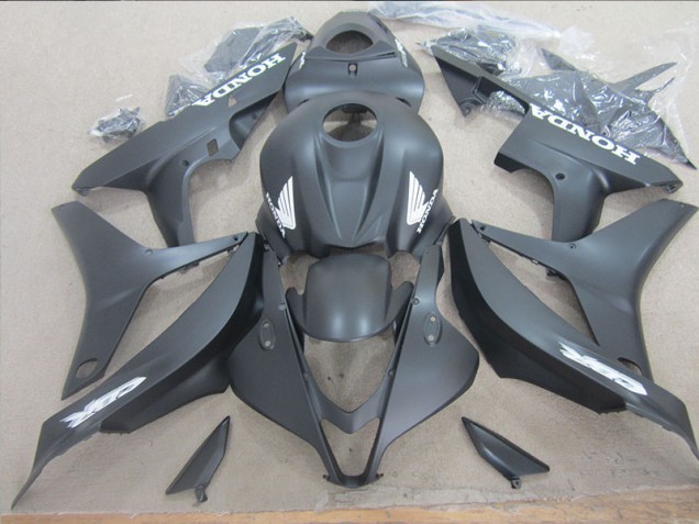 2007-2008 Black White Decal Honda CBR600RR Motorcycle Fairing Kits UK 2007-2008 Black White Decal Honda CBR600RR Motorcycle Fairing Kits UK