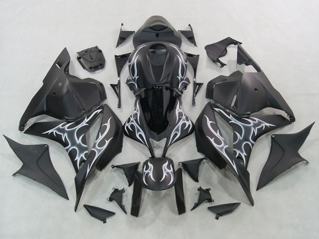 2007-2008 Black Honda CBR600RR Motorbike Fairing Kits UK 2007-2008 Black Honda CBR600RR Motorbike Fairing Kits UK